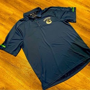 ADIDAS Vancouver Canucks NHL polo